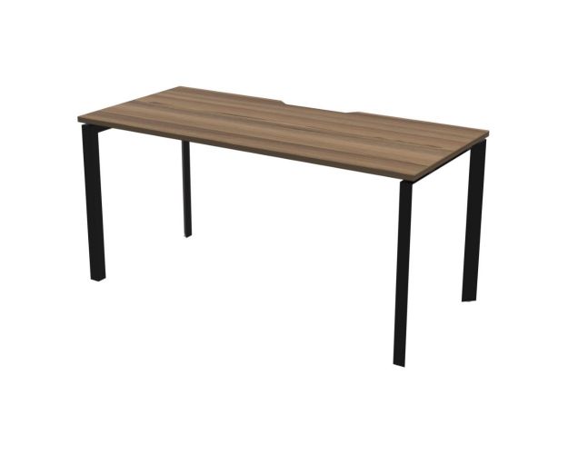 Стол на металлокаркасе НТМП.П-160 Дуб сафари/Антрацит